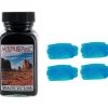 Wholesale ???? Noodlers Fountain Pen Ink Bottle - Navajoe Turquoise ✨
