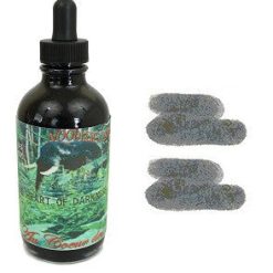 Promo ✨ Noodlers Fountain Pen Ink Bottle - 4.5 Oz Hearts Of Darkness W/ Free Pen ⭐