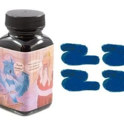 Cheap 👍 Noodlers Fountain Pen Ink Bottle - Bad Belted Kingfisher 😍